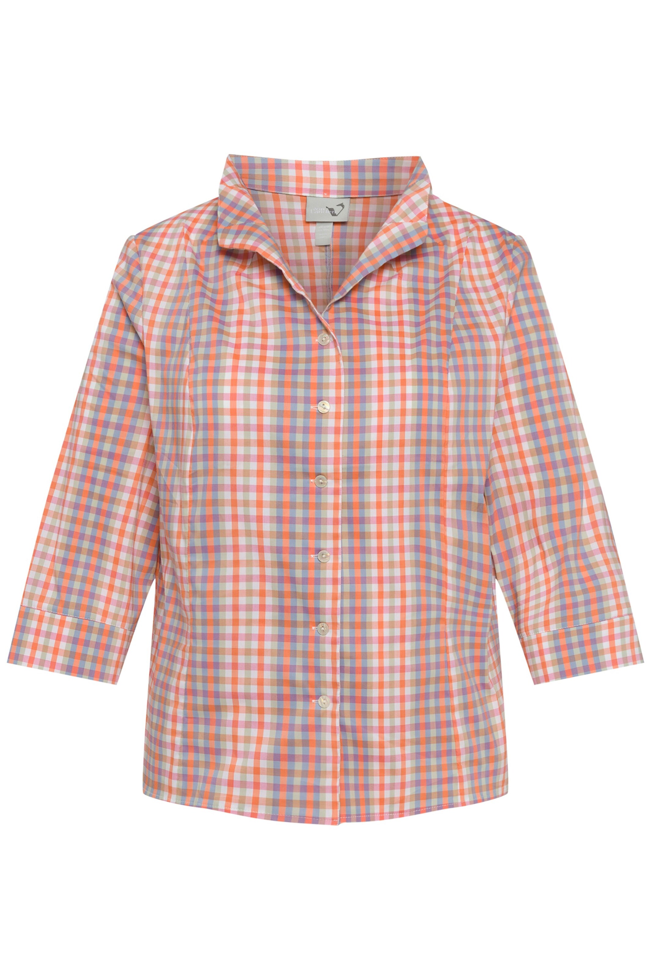 Ulla Popken Bluse in Orange: Vorderseite