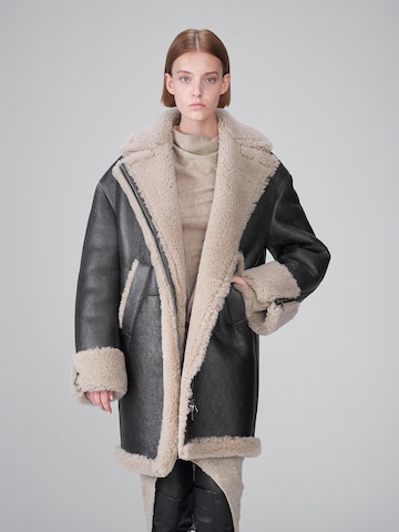 VESPUCCI BY VSP Winter Coat 'Eleonore' in Grey