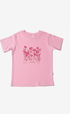 LILIPUT Shirt 'Blume' in Pink: front