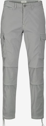 JACK & JONES - Calças cargo 'JPSTAce JJTucker' em cinzento: frente