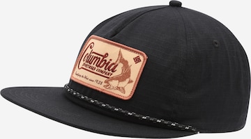 COLUMBIA Cap in Black: front