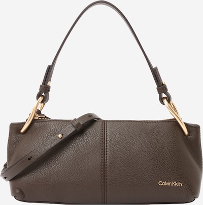 One Size dydžio Rankinė ant peties iš Calvin Klein, spalva – šokolado spalva, Prekių apžvalga