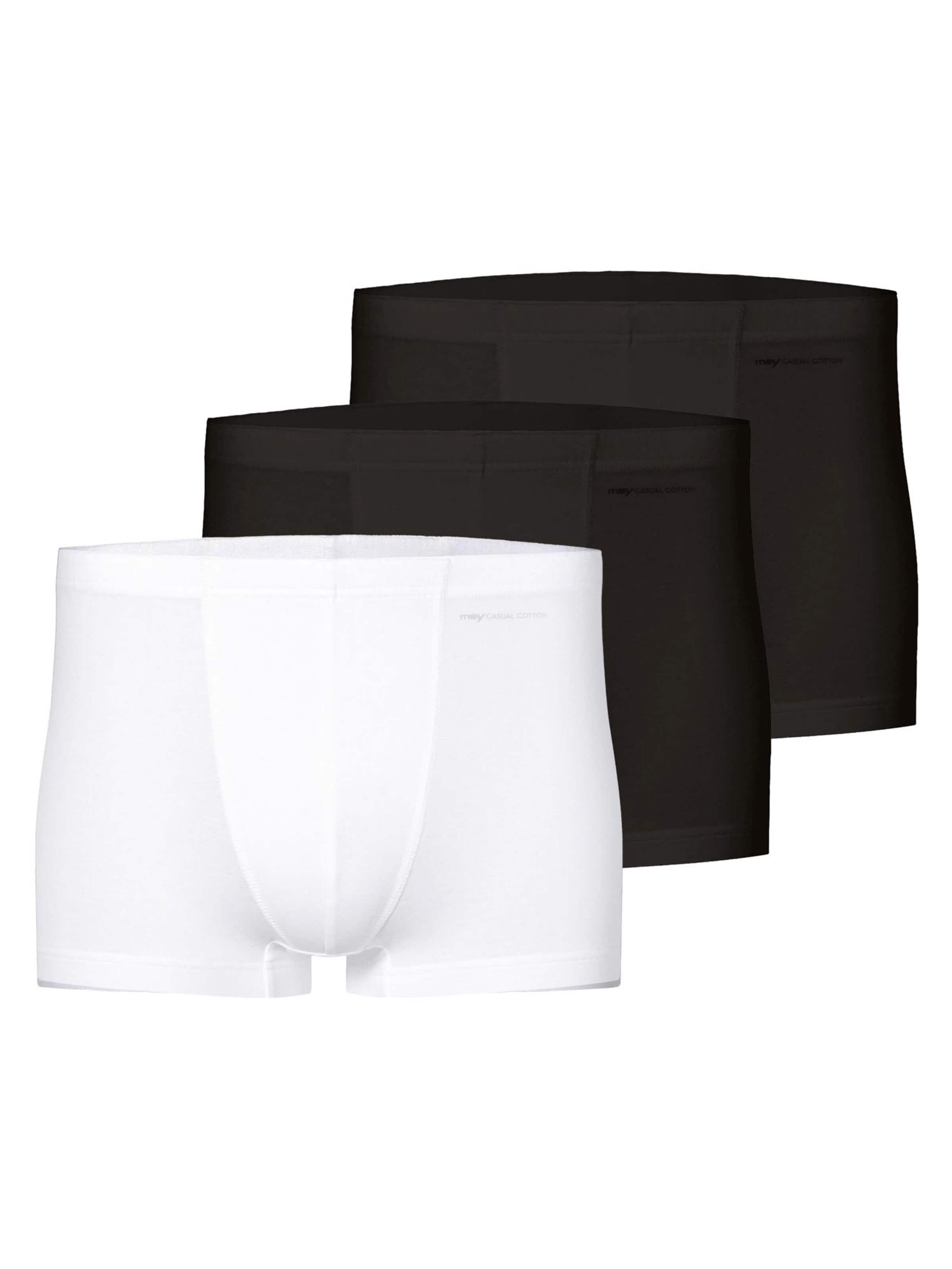 Mey Boxer shorts 'Casual Cotton' in S in Mottled black, Item view
