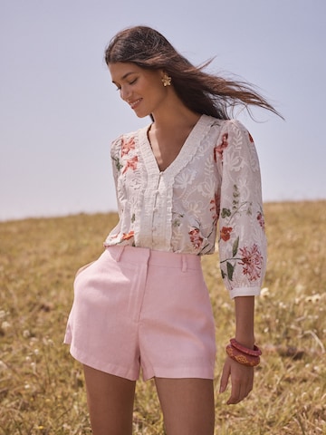 love & roses Blus i beige