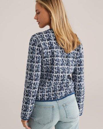 WE Fashion Cardigan i blå
