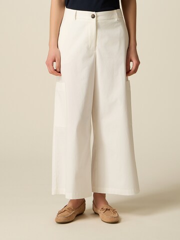 Baggy Pantaloni di oltre in bianco