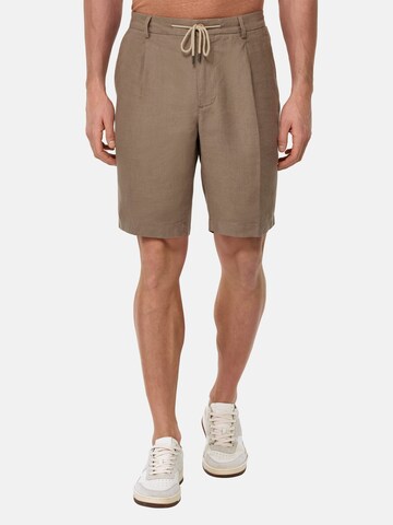 regular Pantaloni di Boggi Milano in grigio: frontale