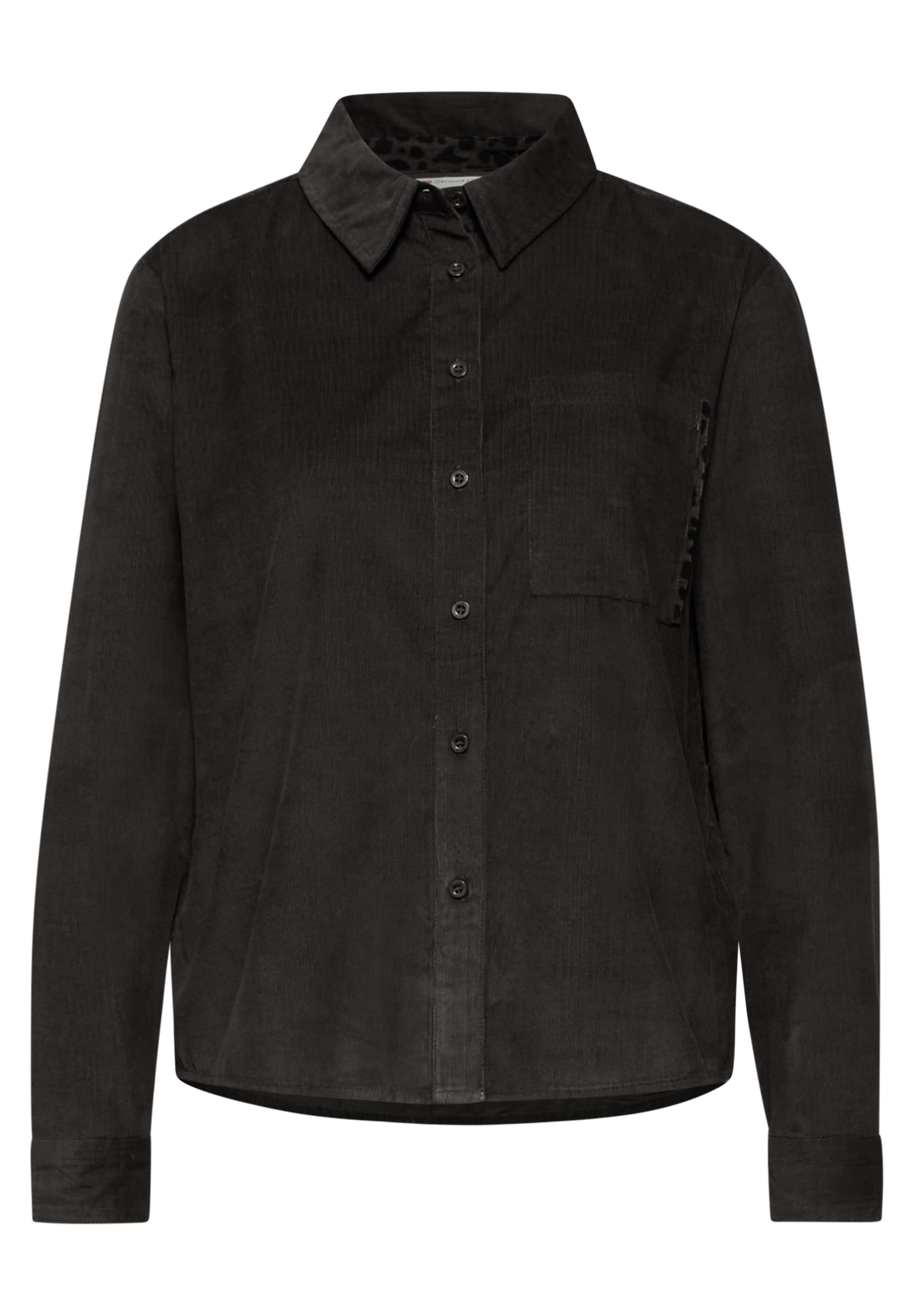 STREET ONE Bluse in Schwarz: Vorderseite