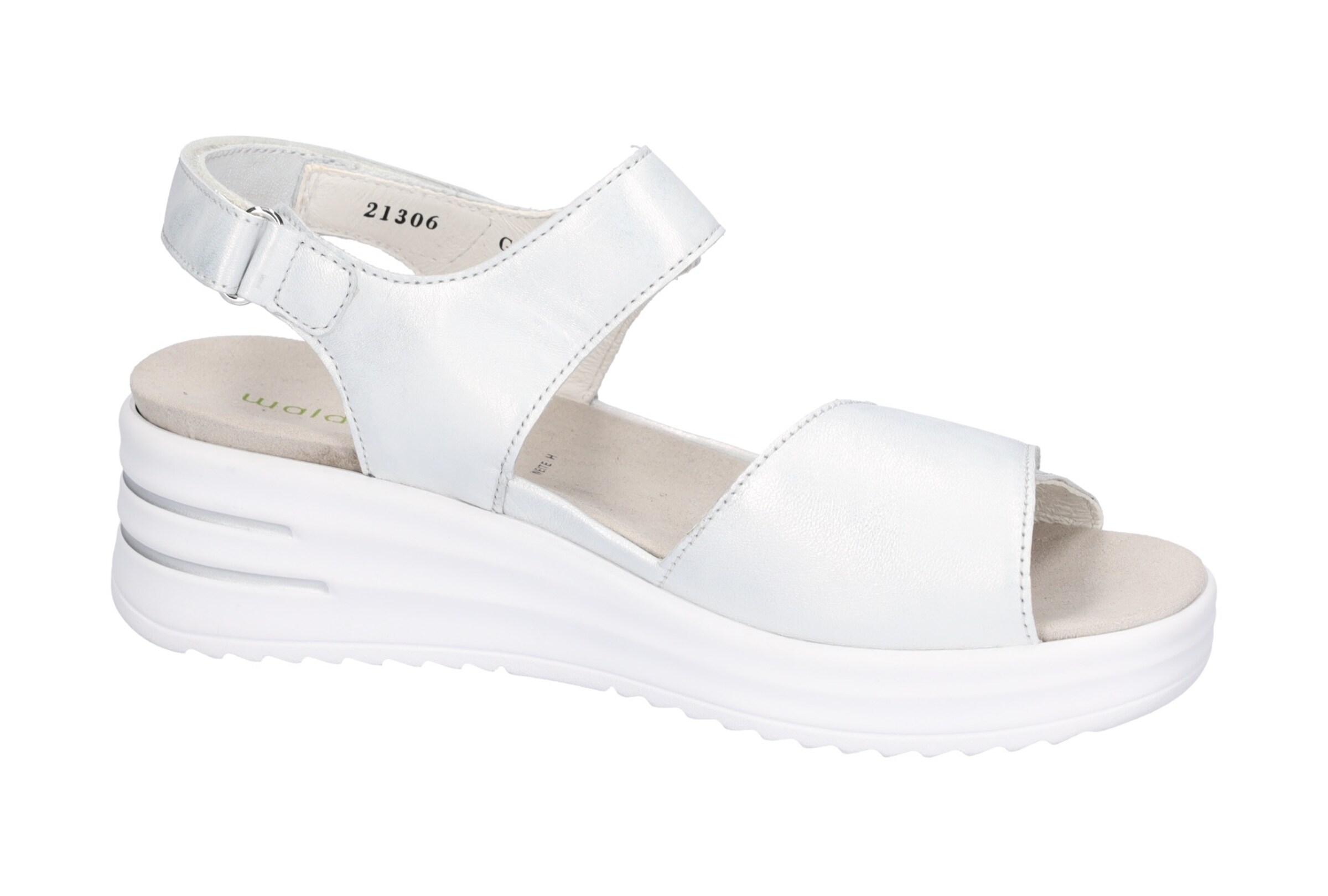WALDLÄUFER Strap Sandals in Silver