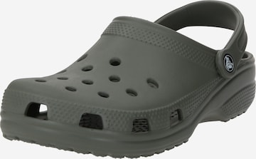 Crocs Pantofle 'Classic' – zelená: přední strana