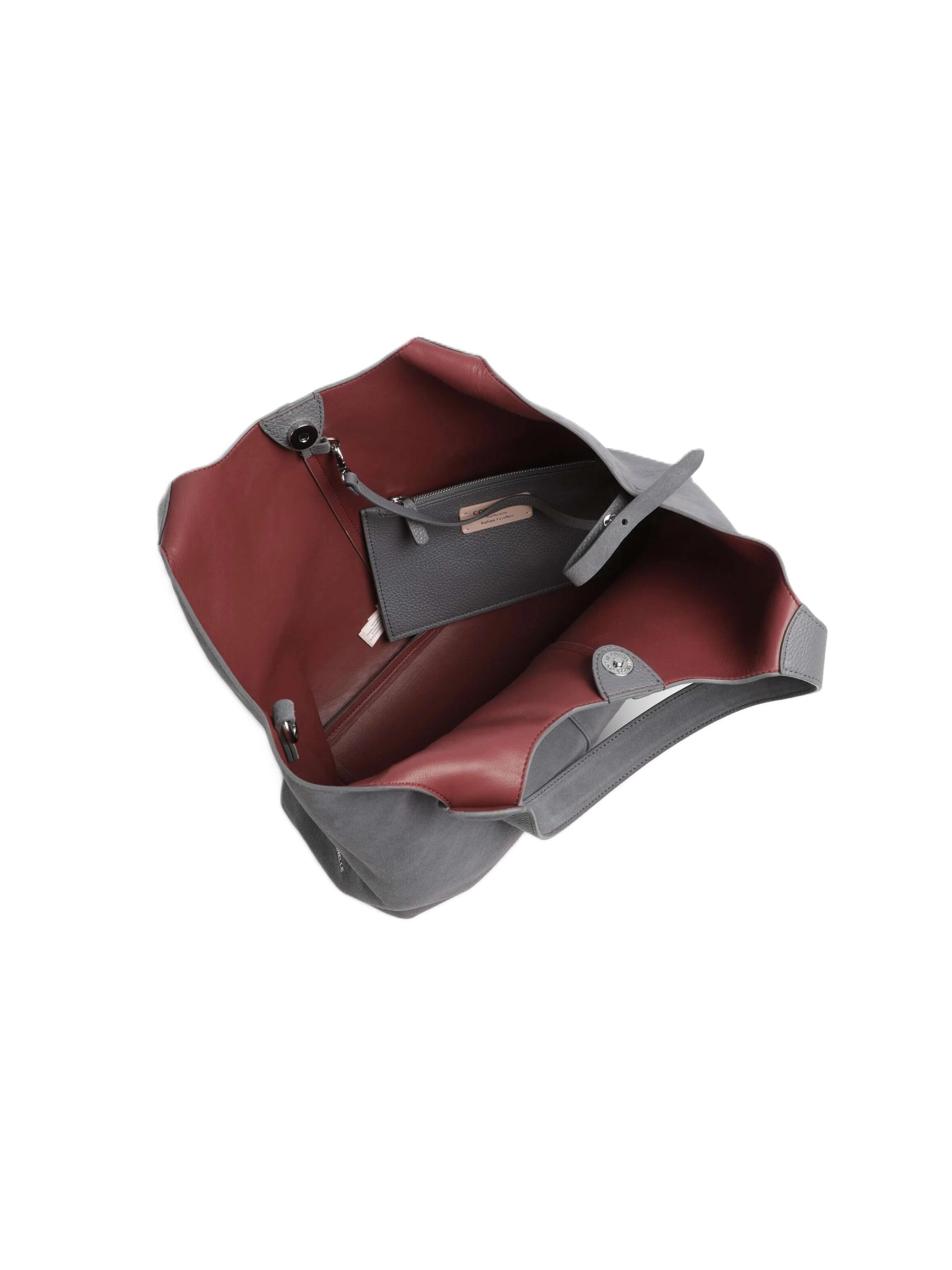 Borsa a spalla 'E1THE110101' di Coccinelle in grigio