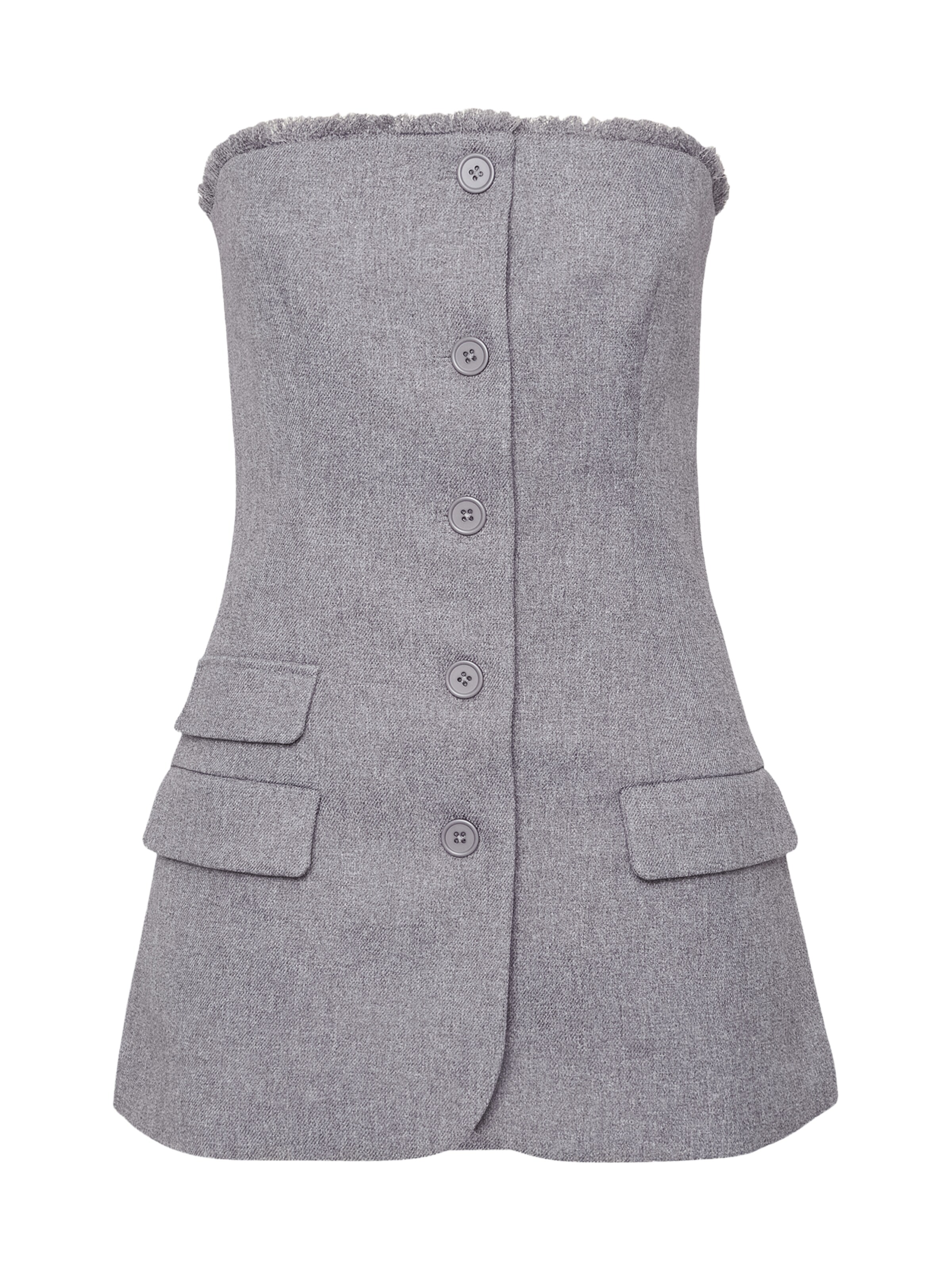 Vero Moda Tall Kamizelka do garnituru w kolorze szary: przód