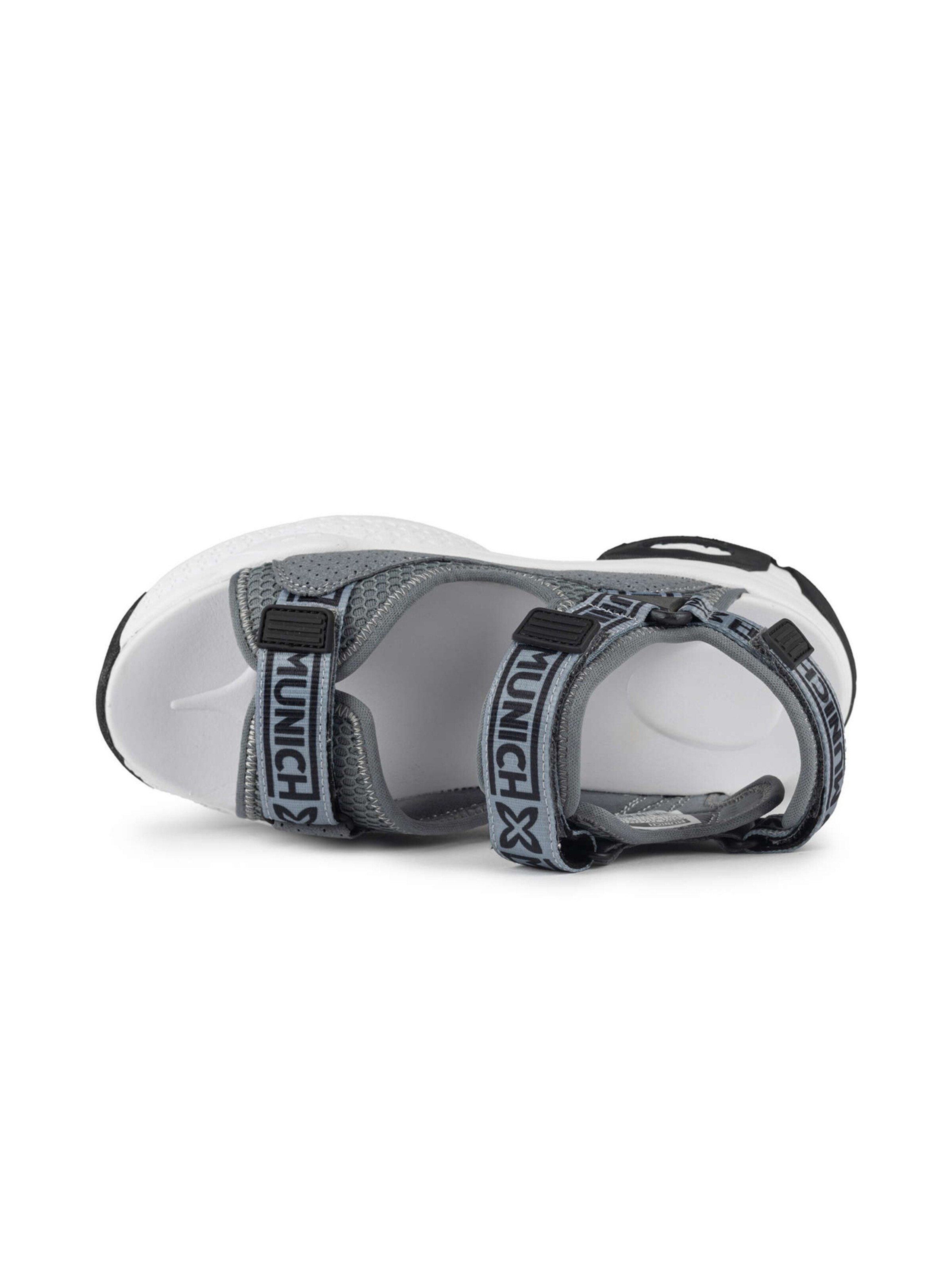 MUNICH Sandále 'Areia' - Sivá