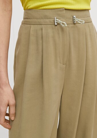 comma casual identity Wide Leg Hose in Grün