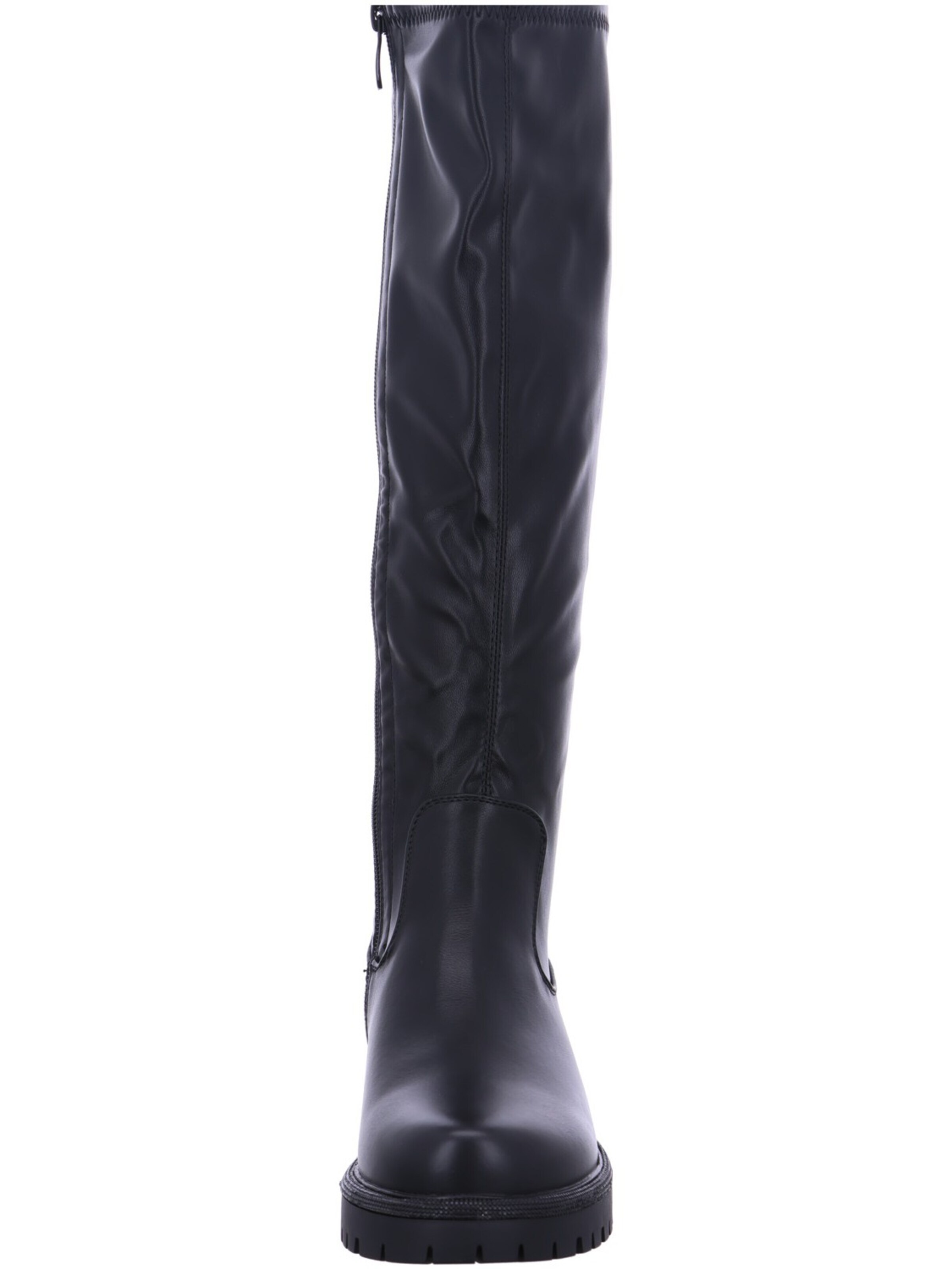 LA STRADA Over the Knee Boots in Black