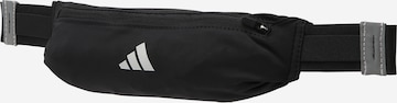 ADIDAS PERFORMANCE Athletic Fanny Pack 'Belt Waist' in Black: front