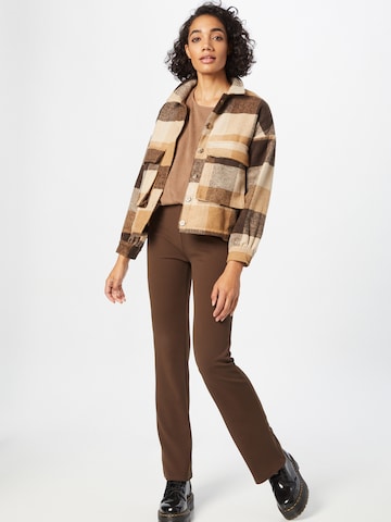 VERO MODA Shirt 'Fannie' in Brown