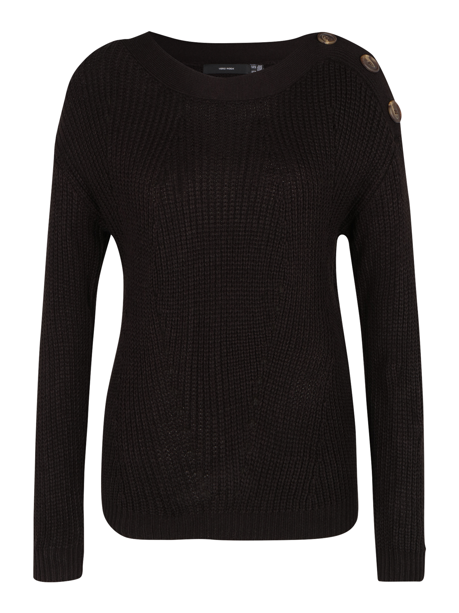 Swetry & dzianina Odzież Vero Moda Petite Sweter SAYLA w kolorze Czarnym 