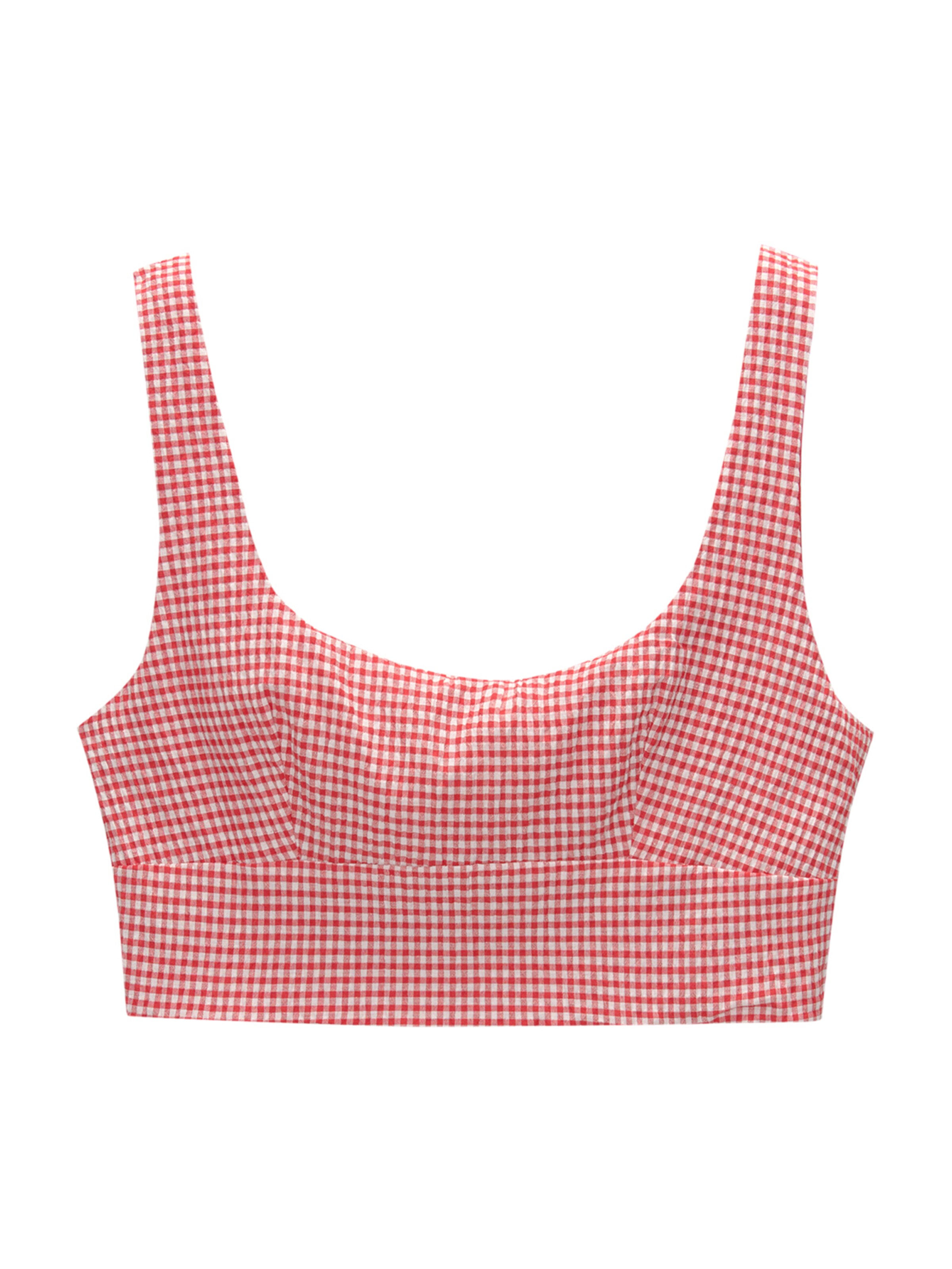 Haut Pull&Bear en rouge : devant