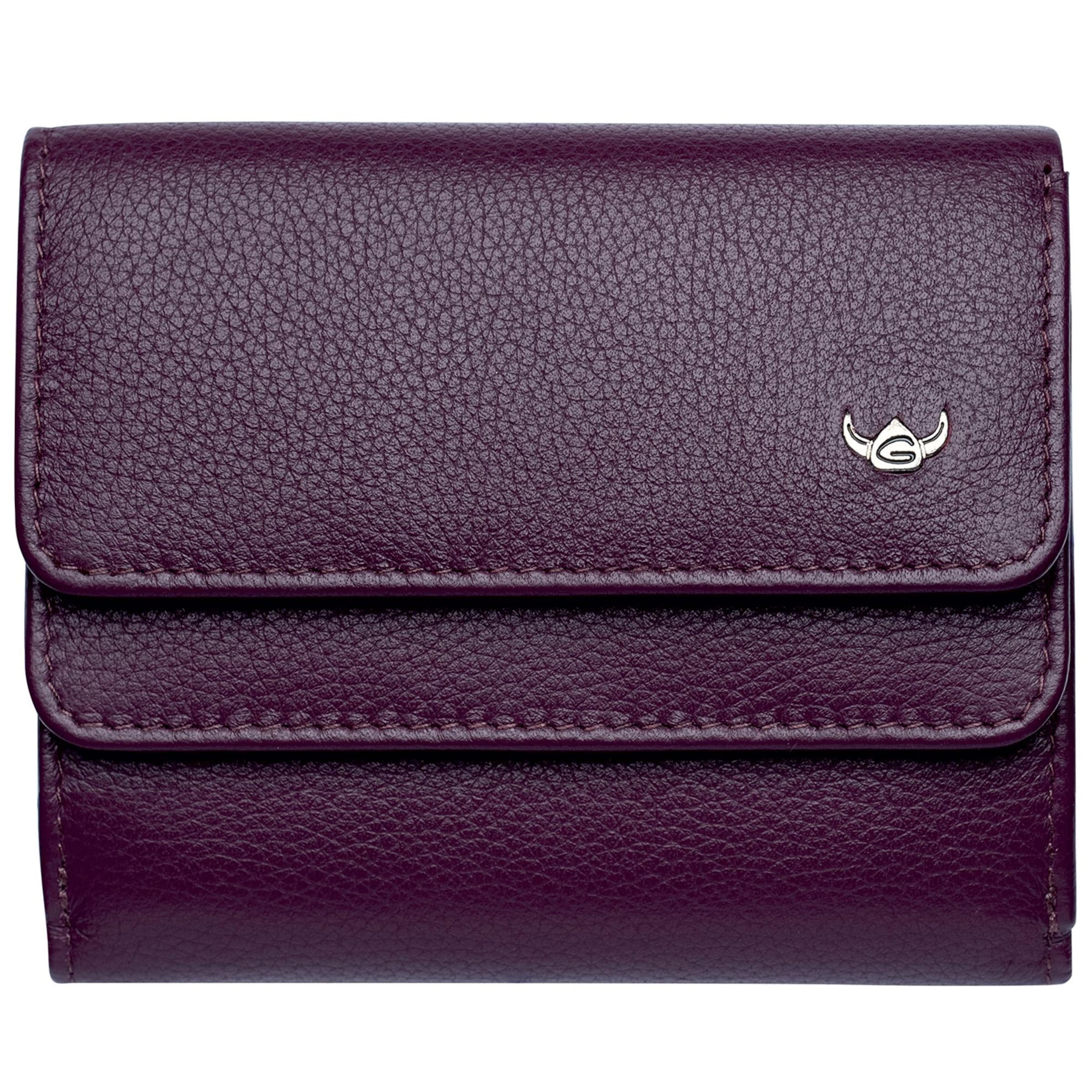 GOLDEN HEAD Portemonnaie 'Madrid' in Braun: Vorderseite