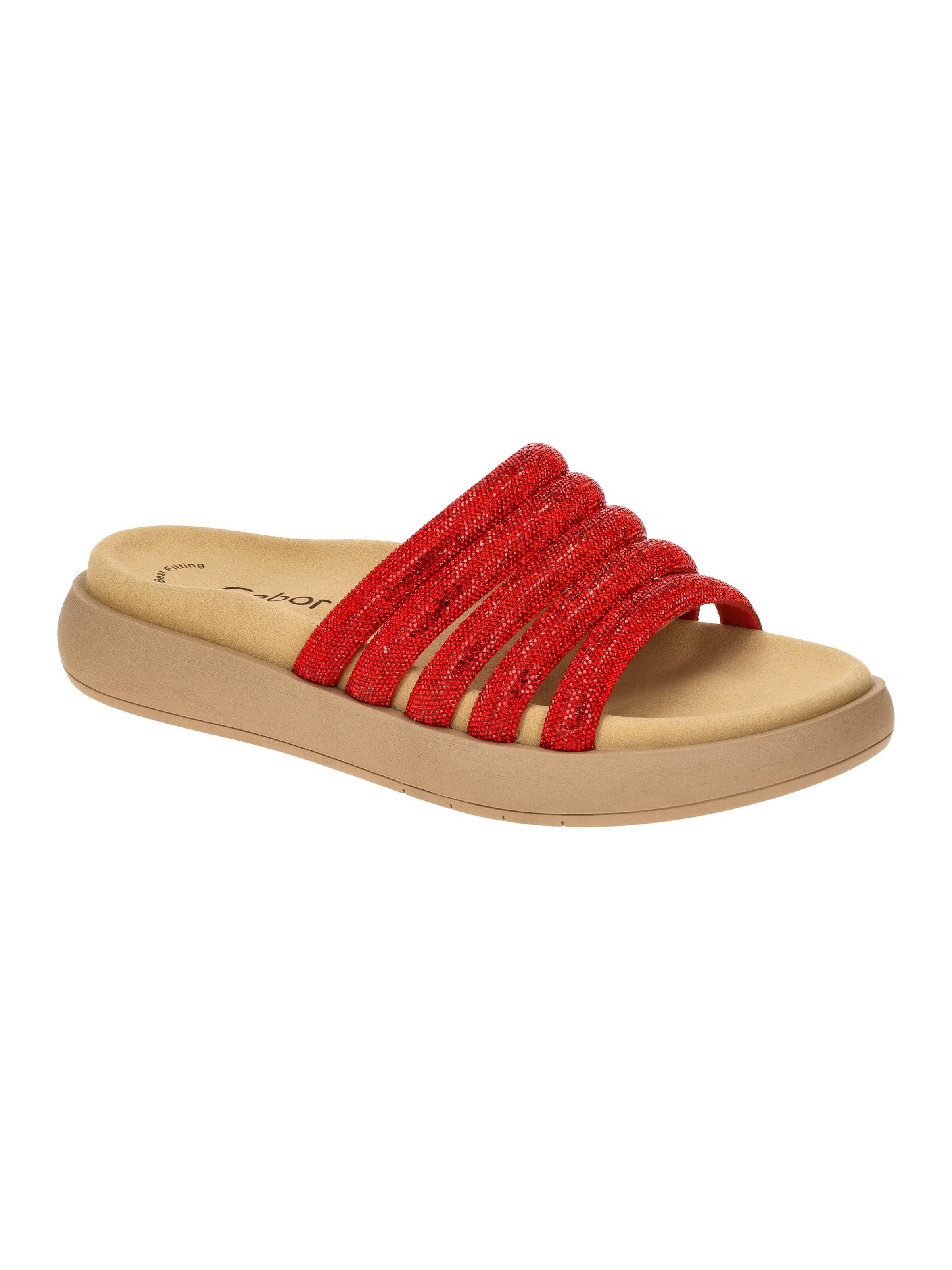 GABOR Pantolette‌‌‌‌‌‌‌ in Rot: Vorderseite