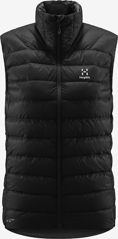 Haglöfs Sports Vest 'DOWN' in Black: front