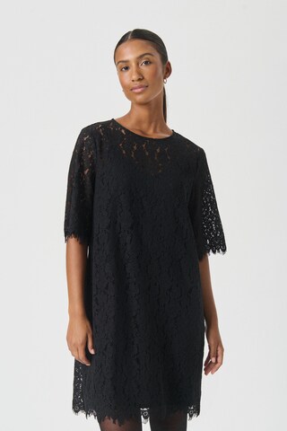 Part Two - Vestido 'Vienne' em preto: frente