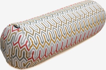 Yogishop Kissen in Weiß: Vorderseite