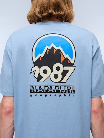 NAPAPIJRI Футболка 'S-MONTEPIANA' в Синий