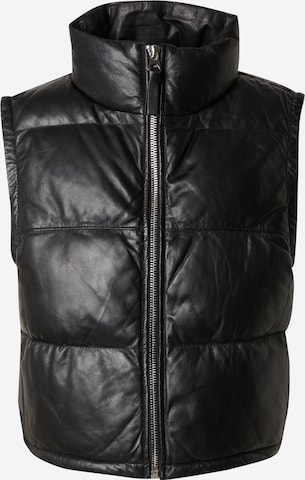 Gipsy Vest 'Nelli' in Black: front