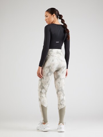 ADIDAS PERFORMANCE Skinny Sports trousers 'OPT ESS' in Beige