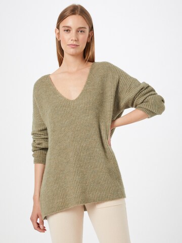 Herrlicher Sweater 'Lini' in Green: front