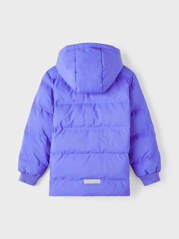 NAME IT Prehodna jakna 'Mellow' | vijolična barva