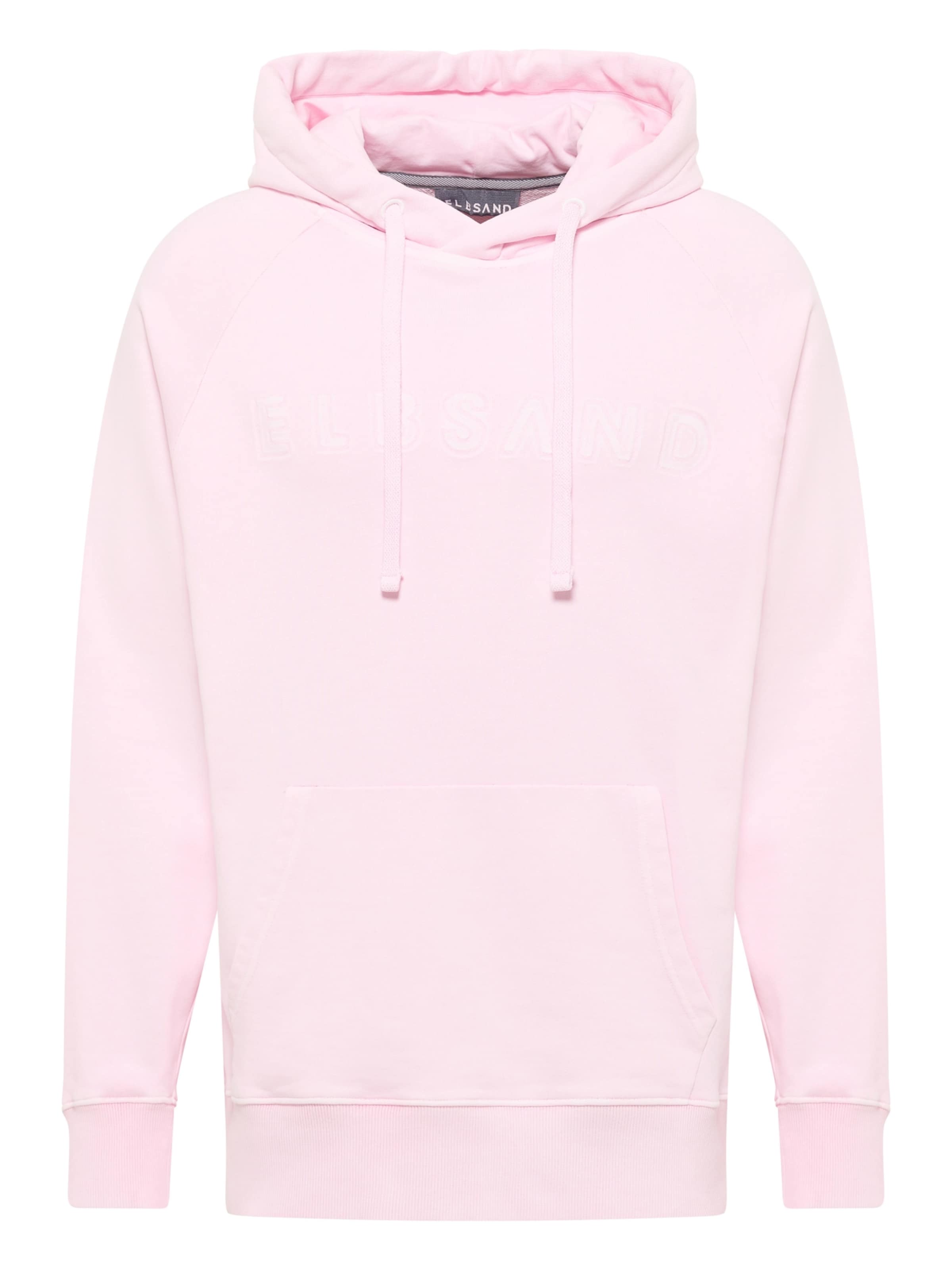 Elbsand Sweatshirt 'Kian' i pink: forside