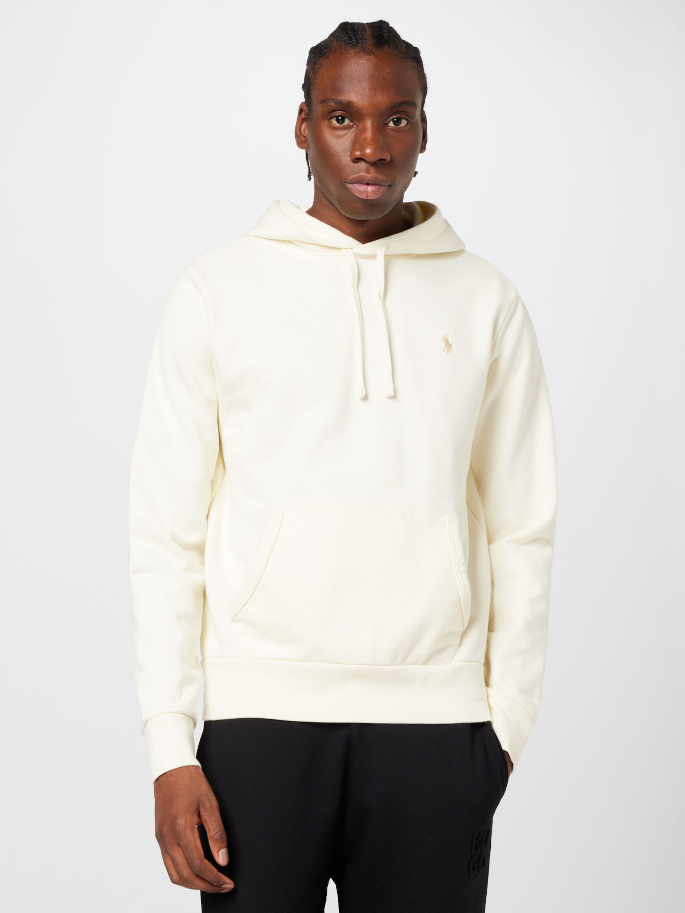 Ralph lauren cream sweatshirt on sale