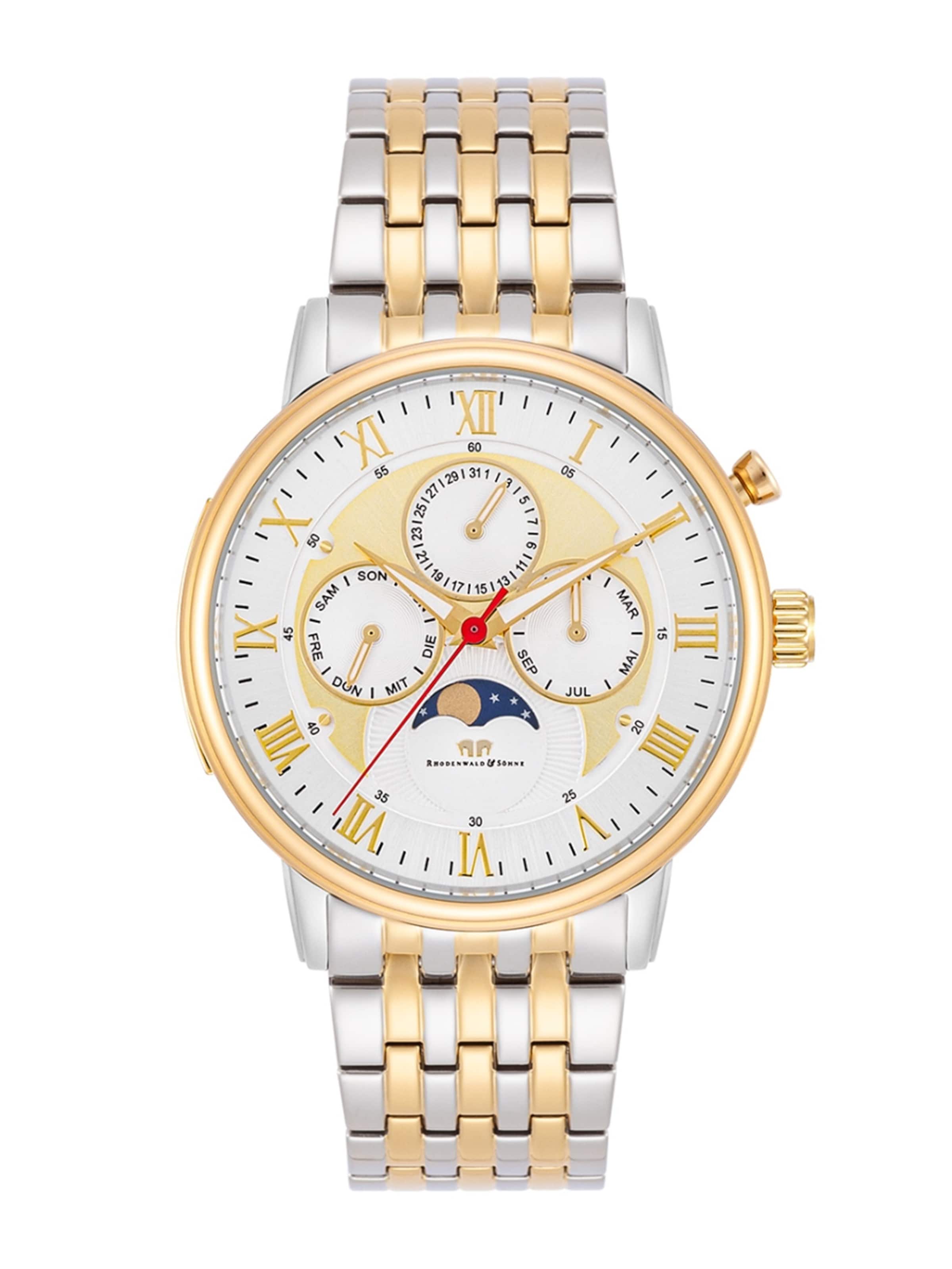 Rhodenwald & Söhne Analoog horloge in Goud: voorkant