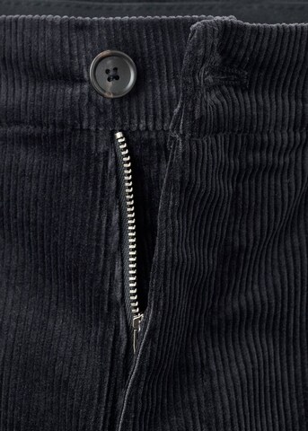 MANGO MAN Slim fit Pants 'Berdam' in Black
