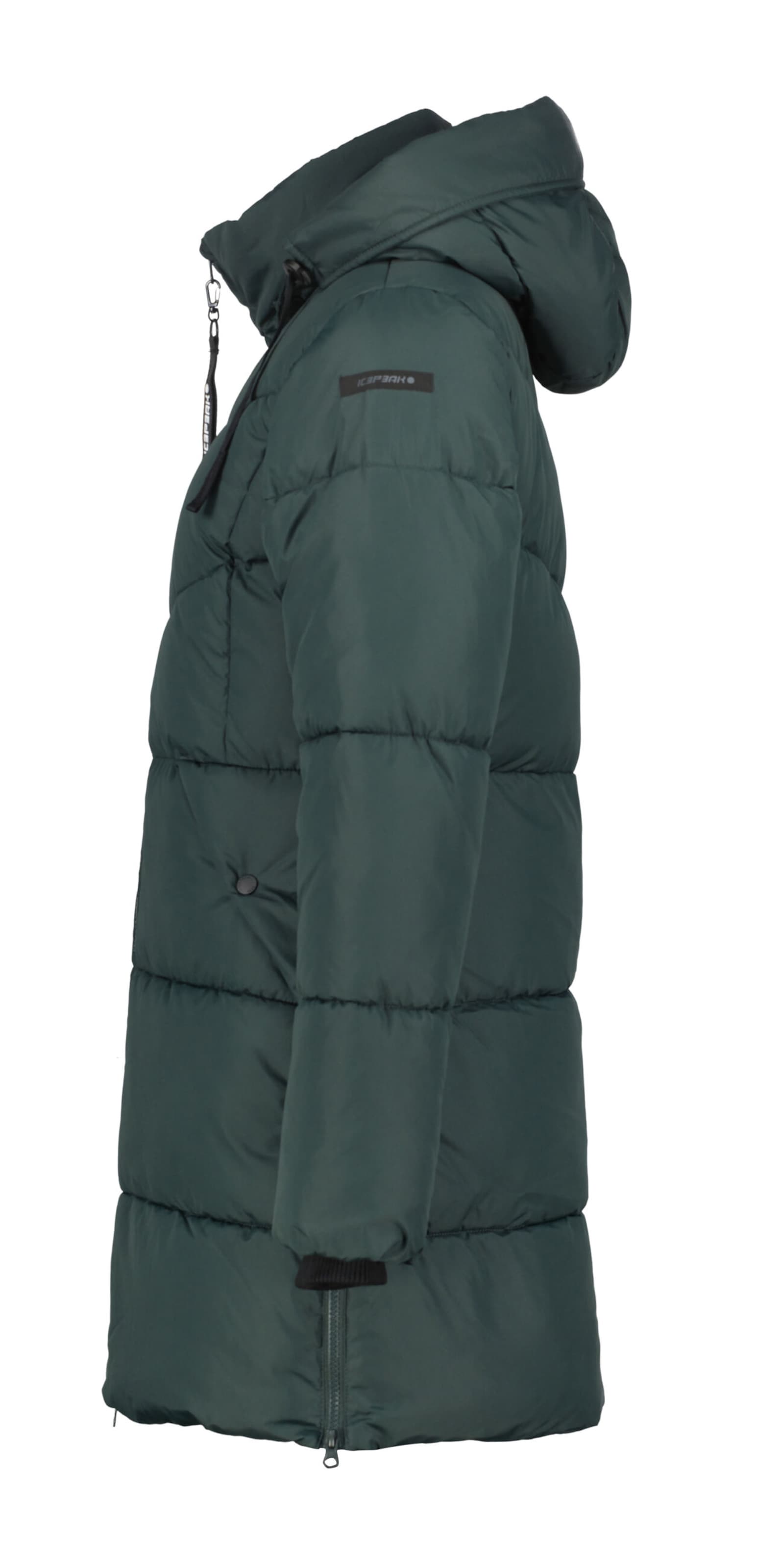ICEPEAK Winter Coat 'Adaire' in Green