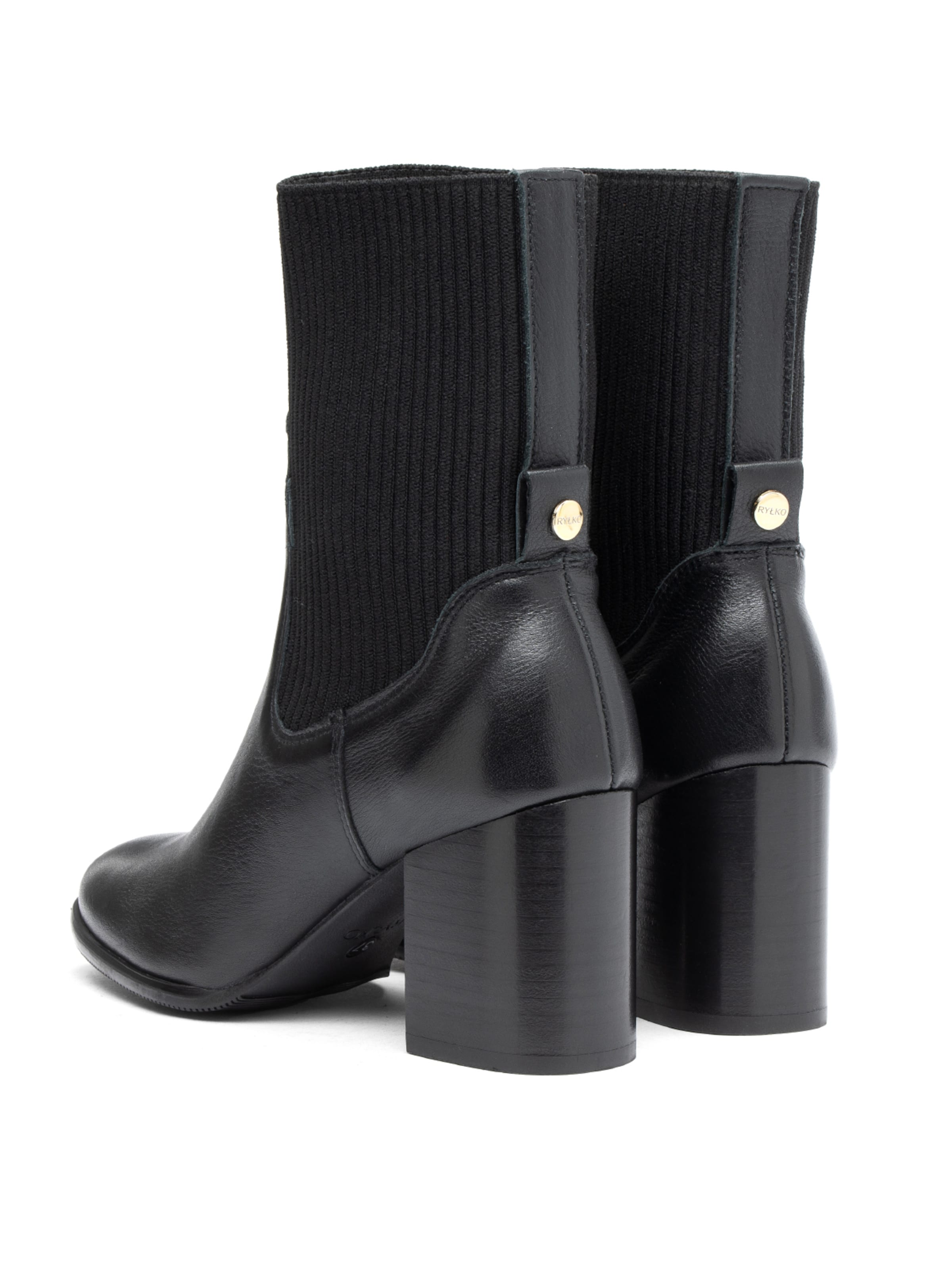 RYŁKO - Botines en negro