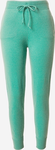 Pantaloni de la Polo Ralph Lauren pe verde: față