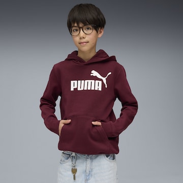 PUMA Sweatshirt 'ESS No. 1' in Red: front