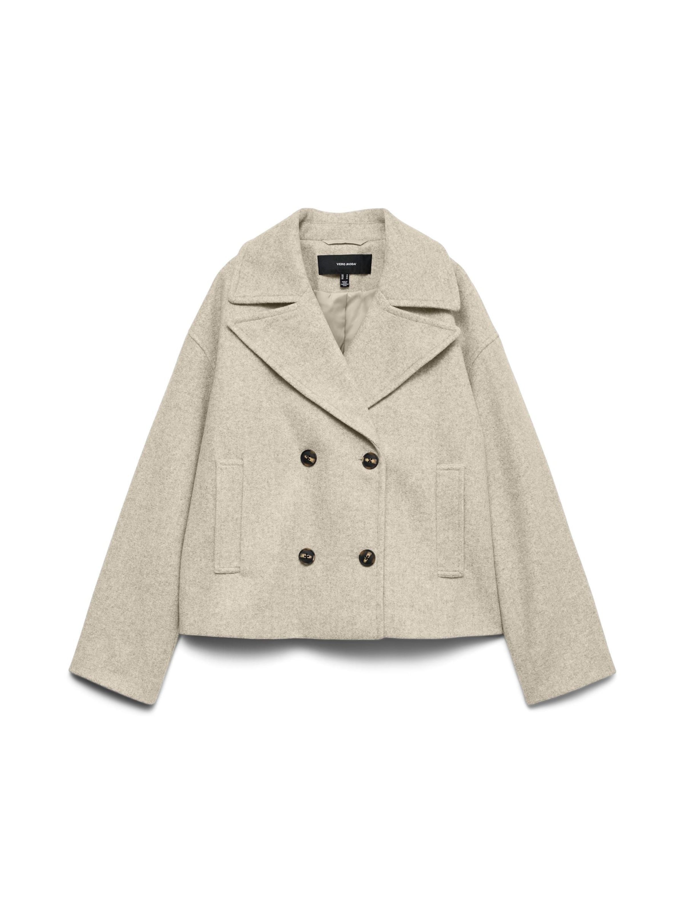 Veste mi-saison 'VMVINCELINE' VERO MODA en beige : devant