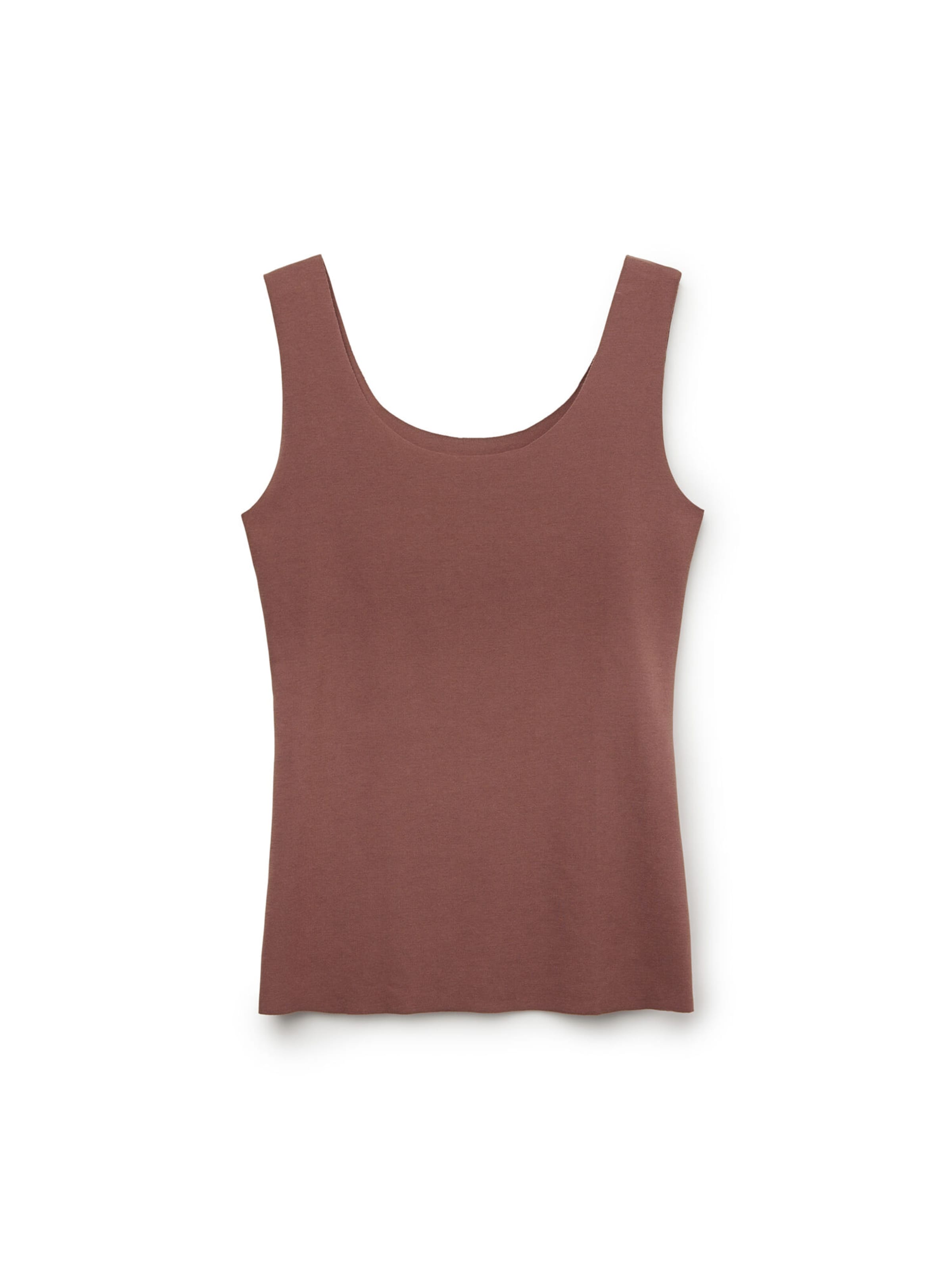 Tezenis Undershirt in Brown: front