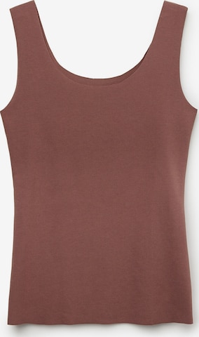 Tezenis Undershirt in Brown: front