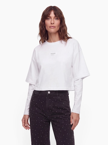 VERSTIQUE Shirt in Wit: voorkant