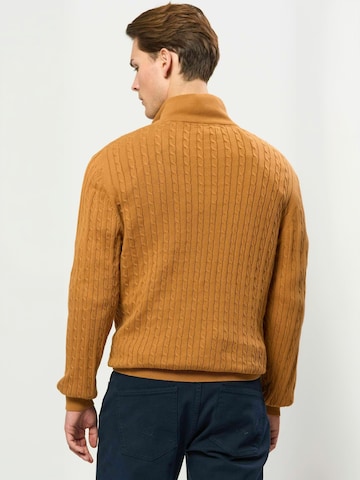 U.S. POLO ASSN. Sweter ' UMRomeo ' w kolorze brązowy