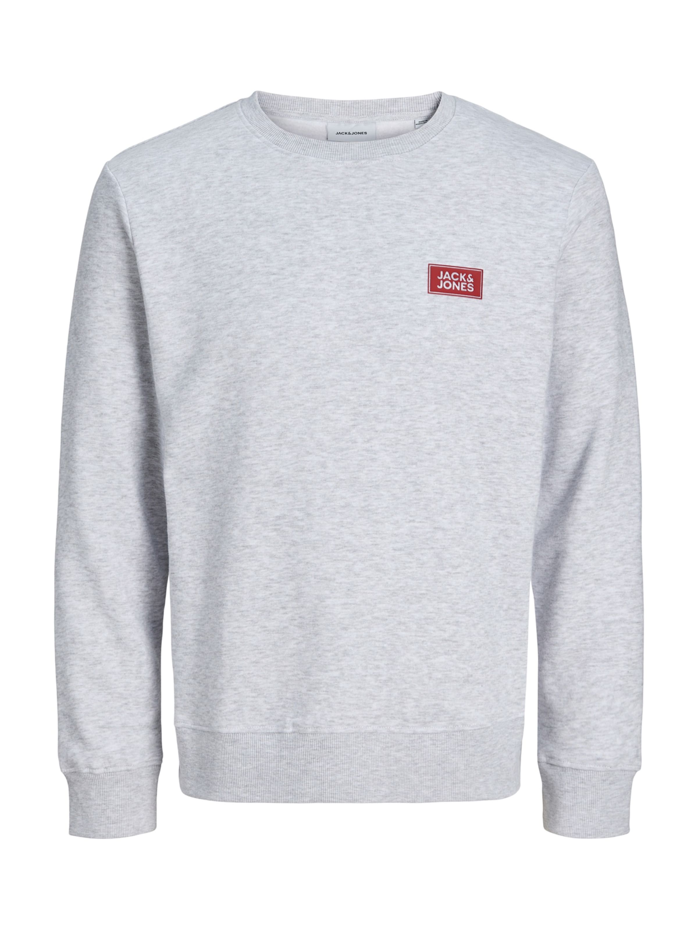 Felpa 'JJRUSH' di JACK & JONES in bianco: frontale