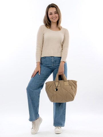 Shopper ' E&N Hanni ' di Emily & Noah in beige: frontale