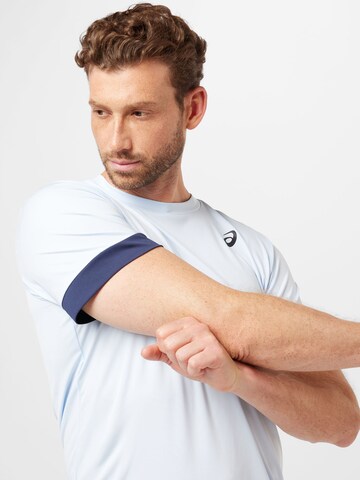 ASICS Sportshirt in Blau