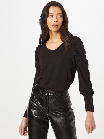 Claire Shirt 'Ayla' in Black: front